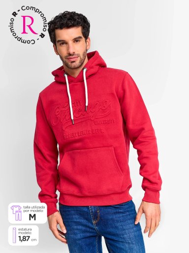 POLERÓN HOMBRE ROBERT LEWIS ALGODÓN GORRO - 1