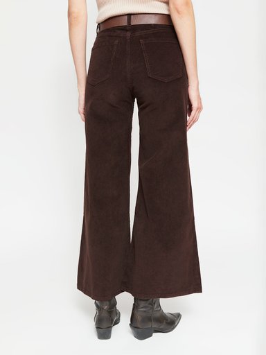 PANTALÓN MUJER TATIENNE ALGODÓN WIDE LEG COTELÉ - 3