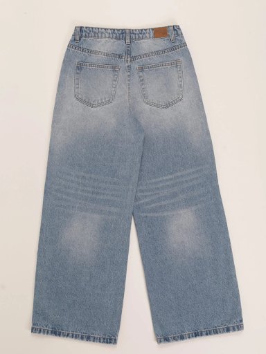 JEANS NIÑA INDEX WIDE ROTURA - 2