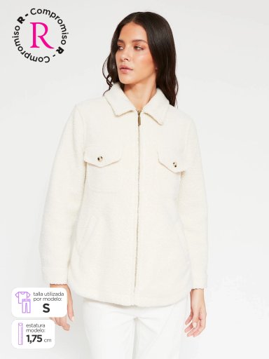 SOBRECAMISA MUJER AZIZ MANGA LARGA - 1