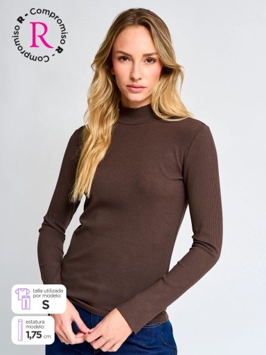 POLERA MUJER MARQUIS CUELLO ALTO - 1
