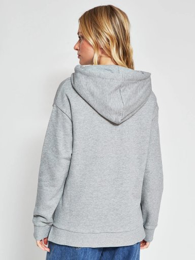 POLERÓN MUJER PEPE JEANS ALGODÓN CAPUCHA LOGO - 2