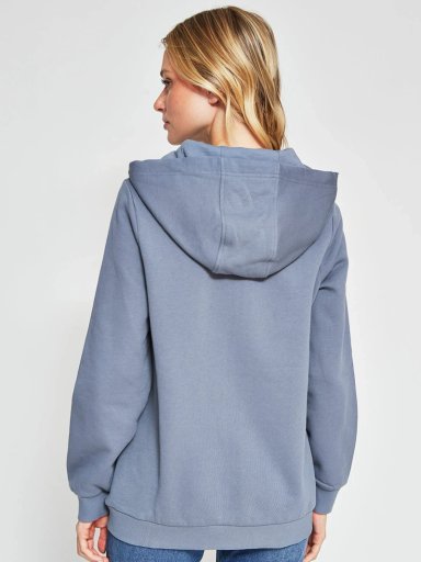 POLERÓN MUJER PEPE JEANS ALGODÓN CAPUCHA BORDADO - 2