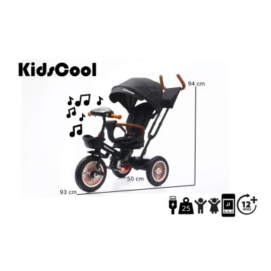 TRICICLO KIDZCOOL MULTIFUNCION LUXOR 360 - 6
