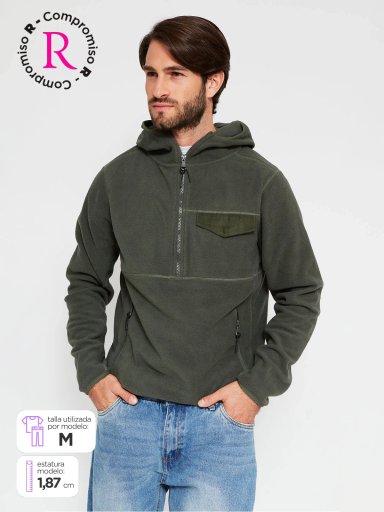 POLERÓN HOMBRE CLOUDBREAK POLAR HALF ZIPPER - 1