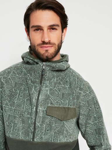 POLERÓN HOMBRE CLOUDBREAK POLAR HALF ZIPPER PRINT - 3