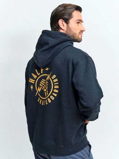 POLERÓN HOMBRE HALF ALGODÓN HOODIE PRINT - 2
