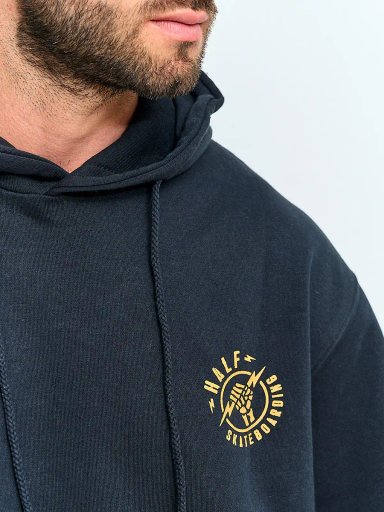 POLERÓN HOMBRE HALF ALGODÓN HOODIE PRINT - 3