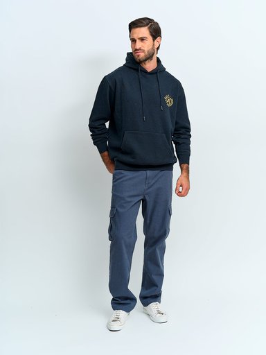 POLERÓN HOMBRE HALF ALGODÓN HOODIE PRINT - 4