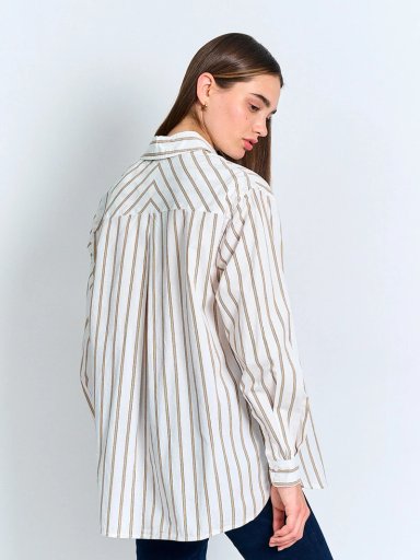 BLUSA MUJER PEPE JEANS ALGODÓN RAYAS - 2