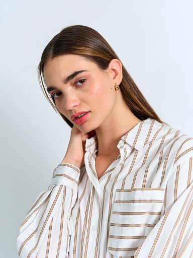 BLUSA MUJER PEPE JEANS ALGODÓN RAYAS - 3