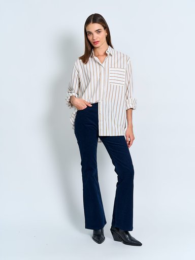 BLUSA MUJER PEPE JEANS ALGODÓN RAYAS - 4