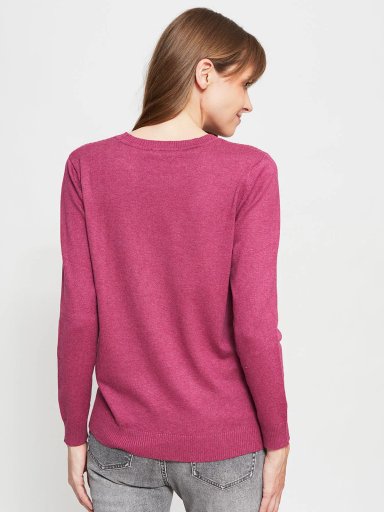 SWEATER MUJER AZIZ BÁSICO TRENZADO - 2