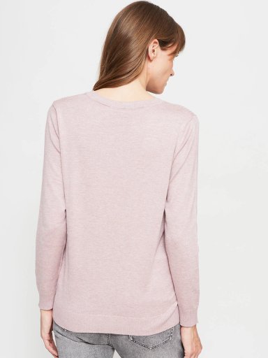 SWEATER MUJER AZIZ BÁSICO TRENZADO - 2