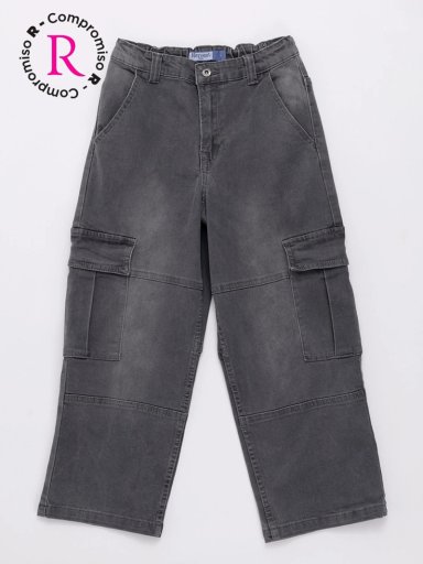 JEANS NIÑO HARVEST WEST CARGO - 1