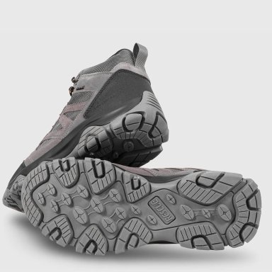 BOTINES HOMBRE RESCUE PLOMO CUERO - 4