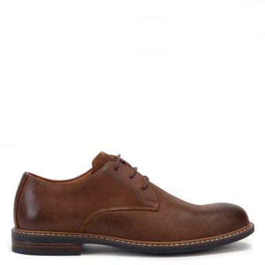 ZAPATOS HOMBRE GUANTE CAFÉ ALBURY CUERO - 1