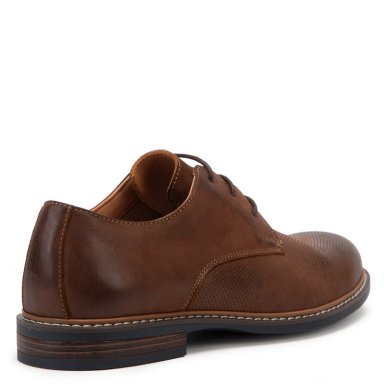 ZAPATOS HOMBRE GUANTE CAFÉ ALBURY CUERO - 4