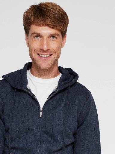 POLERÓN HOMBRE KENNETH STEVENS ALGODÓN FULL ZIPPER HOODIE - 3