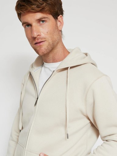 POLERÓN HOMBRE KENNETH STEVENS ALGODÓN FULL ZIPPER HOODIE - 3