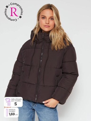 PARKA MUJER INDEX CORTA PUFFA - 1