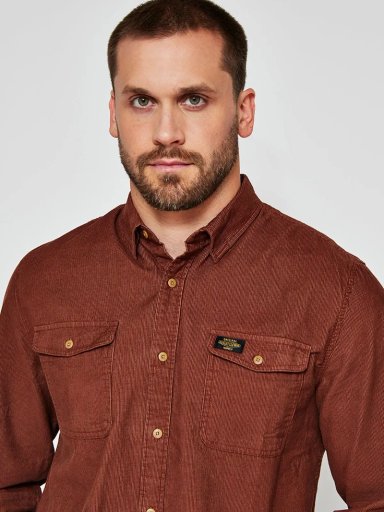 CAMISA HOMBRE ROBERT LEWIS MANGA LARGA COTELÉ - 3