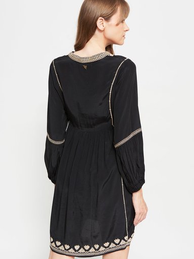 VESTIDO MUJER TATIENNE CORTO BORDADO - 3