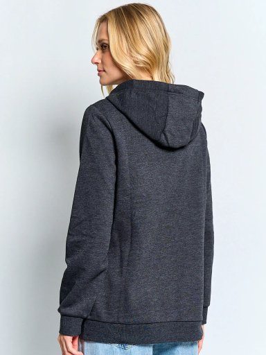 POLERÓN  MUJER PEPE JEANS ALGODÓN CAPUCHA BRILLOS - 2