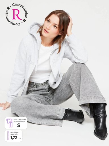 POLERÓN MUJER PEPE JEANS ALGODÓN BRILLOS - 1