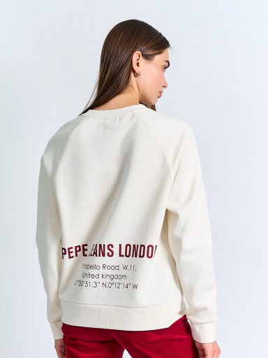 POLERÓN  MUJER PEPE JEANS ALGODÓN LOGO - 2