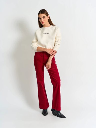 POLERÓN  MUJER PEPE JEANS ALGODÓN LOGO - 4