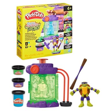 SET PLAY-DOH TEENAGE MUTANT NINJA TURTLES ESTACIÓN DE MUTACIÓN - 1