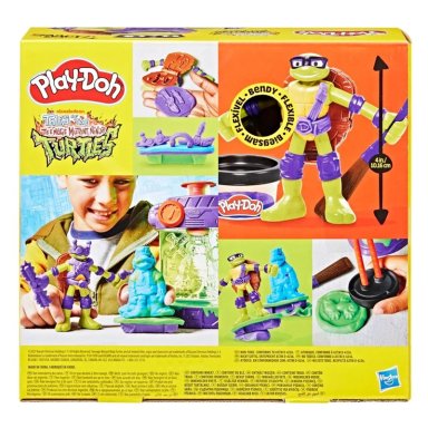 SET PLAY-DOH TEENAGE MUTANT NINJA TURTLES ESTACIÓN DE MUTACIÓN - 4
