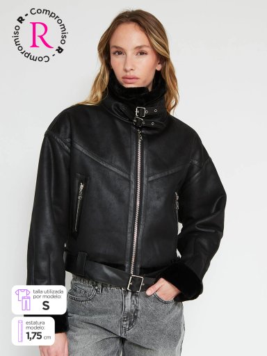 CHAQUETA MUJER BARBADOS AVIADORA - 1