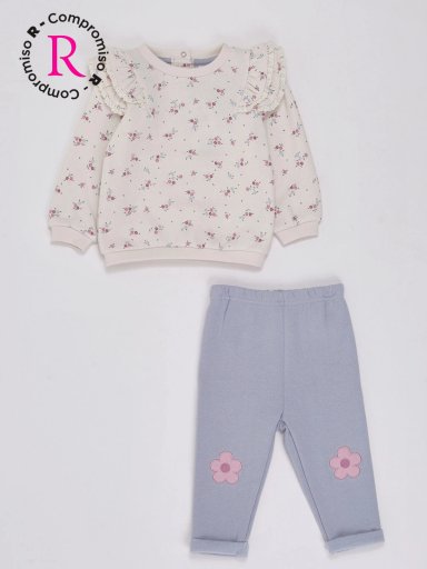 CONJUNTO NIÑA BABY HARVEST FLOR - 1