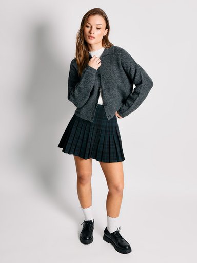 CARDIGAN MUJER INDEX CUELLO POLO BOTONES - 4