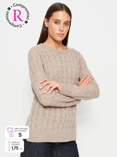 SWEATER MUJER MARQUIS LANA CASHMERE - 1