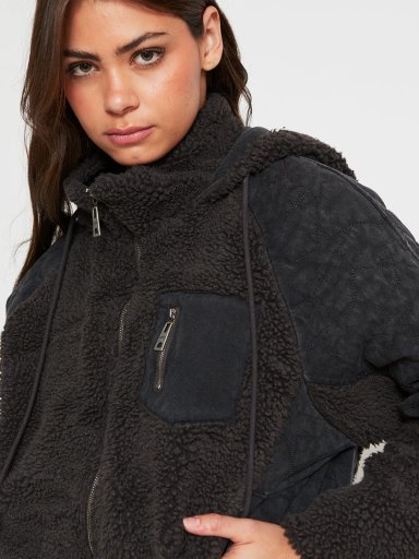 POLERÓN MUJER AEROPOSTALE SHERPA - 3