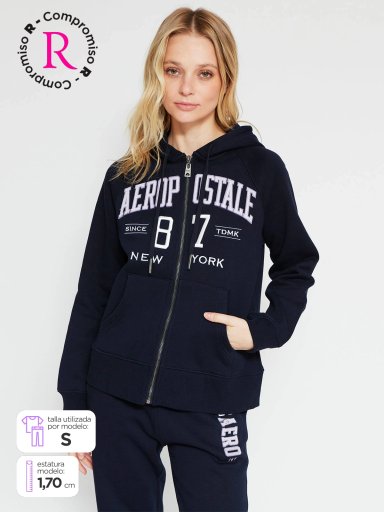 POLERÓN MUJER AEROPOSTALE ALGODÓN  - 1