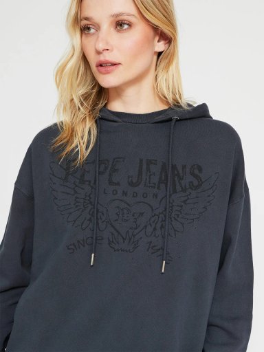 POLERÓN MUJER PEPE JEANS ALGODÓN TACHAS - 3