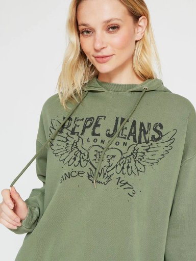 POLERÓN MUJER PEPE JEANS ALGODÓN TACHAS - 3