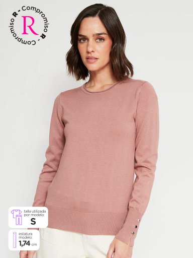 SWEATER MUJER MARQUIS CUELLO REDONDO - 1