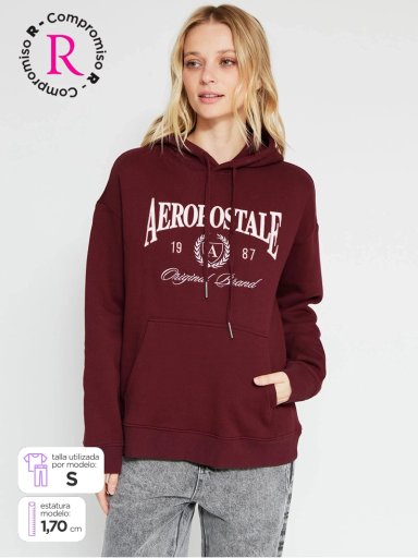 POLERÓN MUJER AEROPOSTALE ALGODÓN  - 1