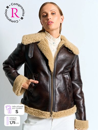 CHAQUETA MUJER MARQUIS AVIADORA - 1