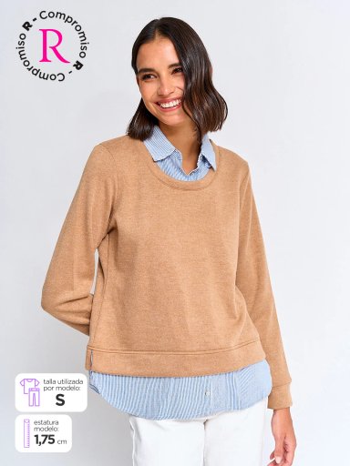 SWEATER MUJER AZIZ  - 1