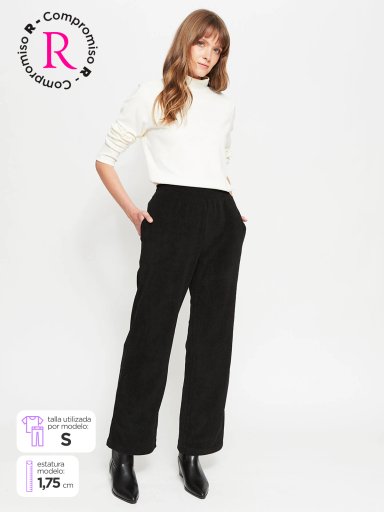 PANTALÓN MUJER AZIZ ANCHO - 1