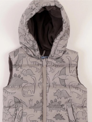 PARKA SIN MANGAS NIÑO BABY HARVEST CAPUCHA  - 3