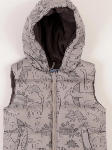 PARKA SIN MANGAS NIÑO BABY HARVEST CAPUCHA  - 3