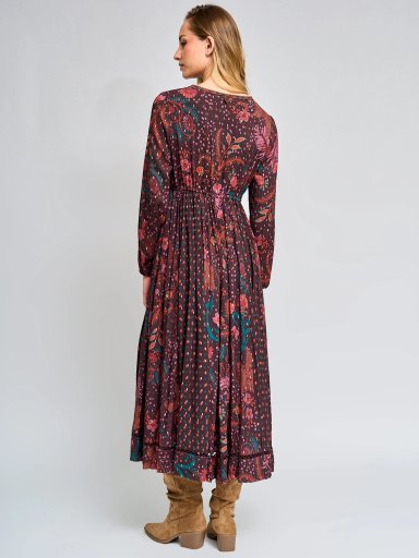 VESTIDO MUJER TATIENNE LARGO ESTAMPADO - 3