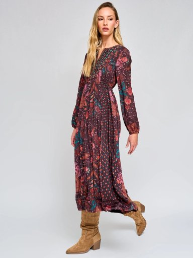 VESTIDO MUJER TATIENNE LARGO ESTAMPADO - 2